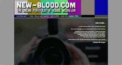 Desktop Screenshot of new-blood.com