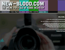 Tablet Screenshot of new-blood.com